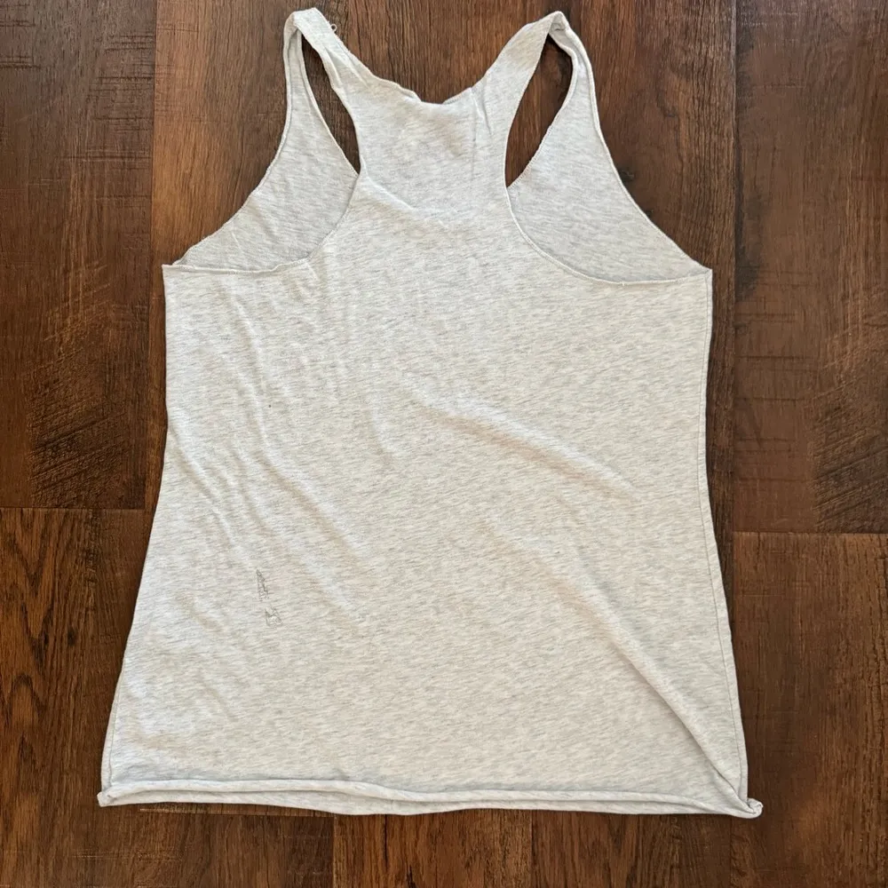 racer back, tissue tee tank top, size L - Image 2