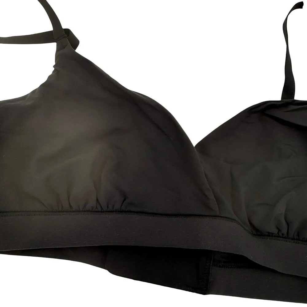 Skims Fits Everybody Crossover Bralette Black Onyx New with tags Size Small - Image 3