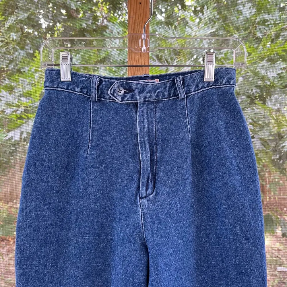 Guess Jeans Women's Vintage 80's Era Stirrup Jeans Size 30 (25" Waist) - Image 3