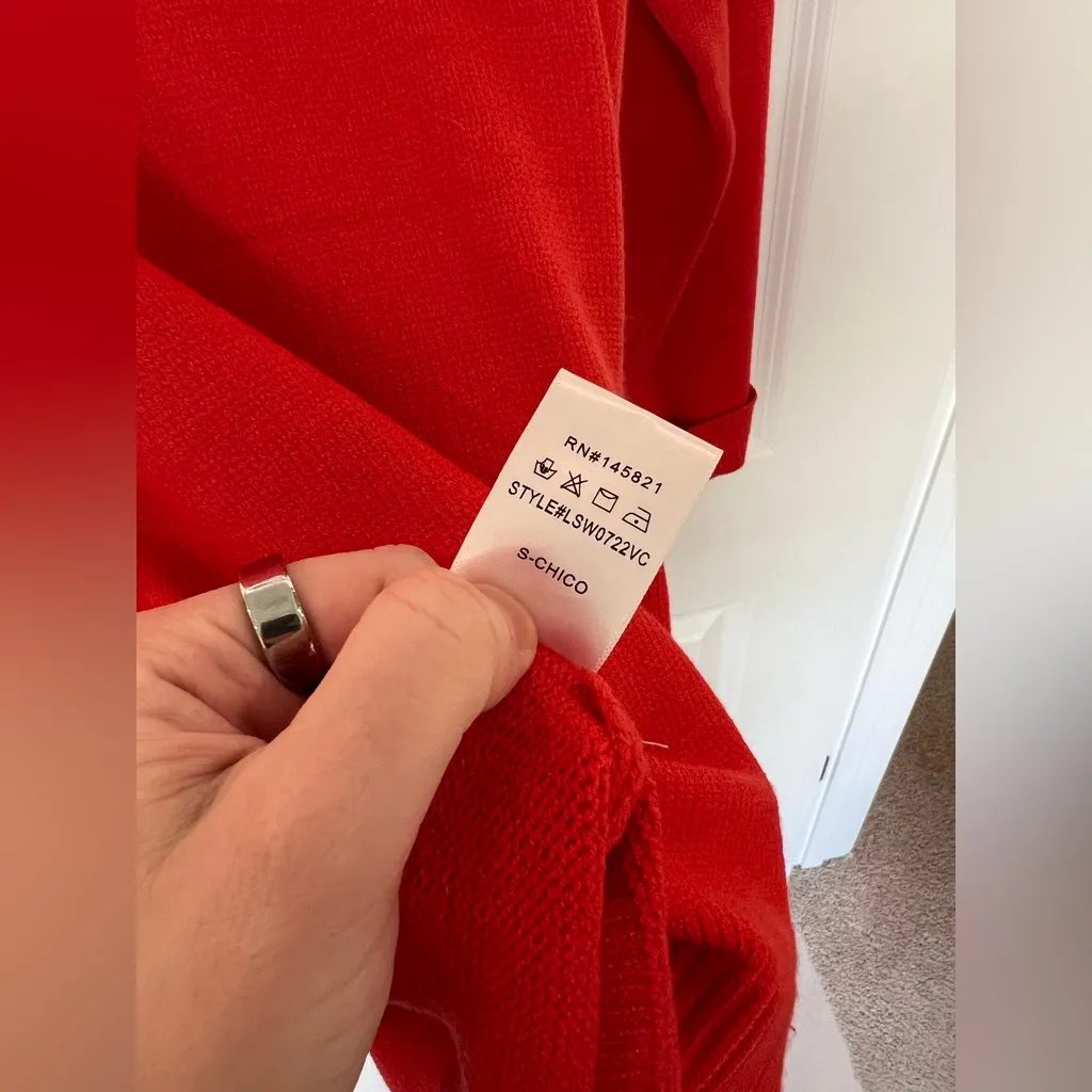 New Listicle Red Sweater for Women - Image 5
