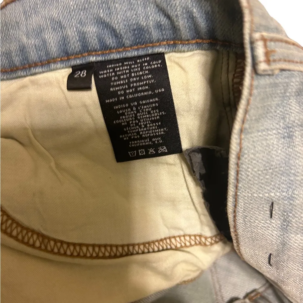 J Brand Aidan Slouchy Boyfriend Denim Jeans In Meadow size 28 - Image 5