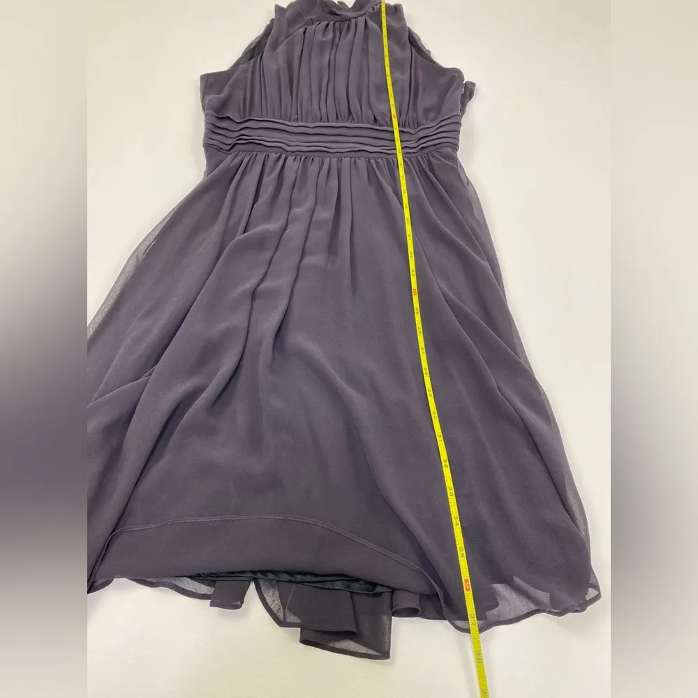 Zara Basic Little Black Pleated Dress size L Women’s - Image 6