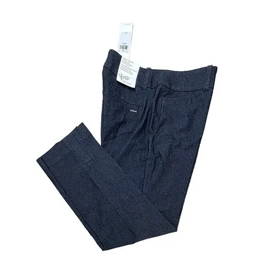Calvin Klein Lightweight Denim Modern‎ Ankle Pants Indigo Blue 6 Career Designer - Image 4