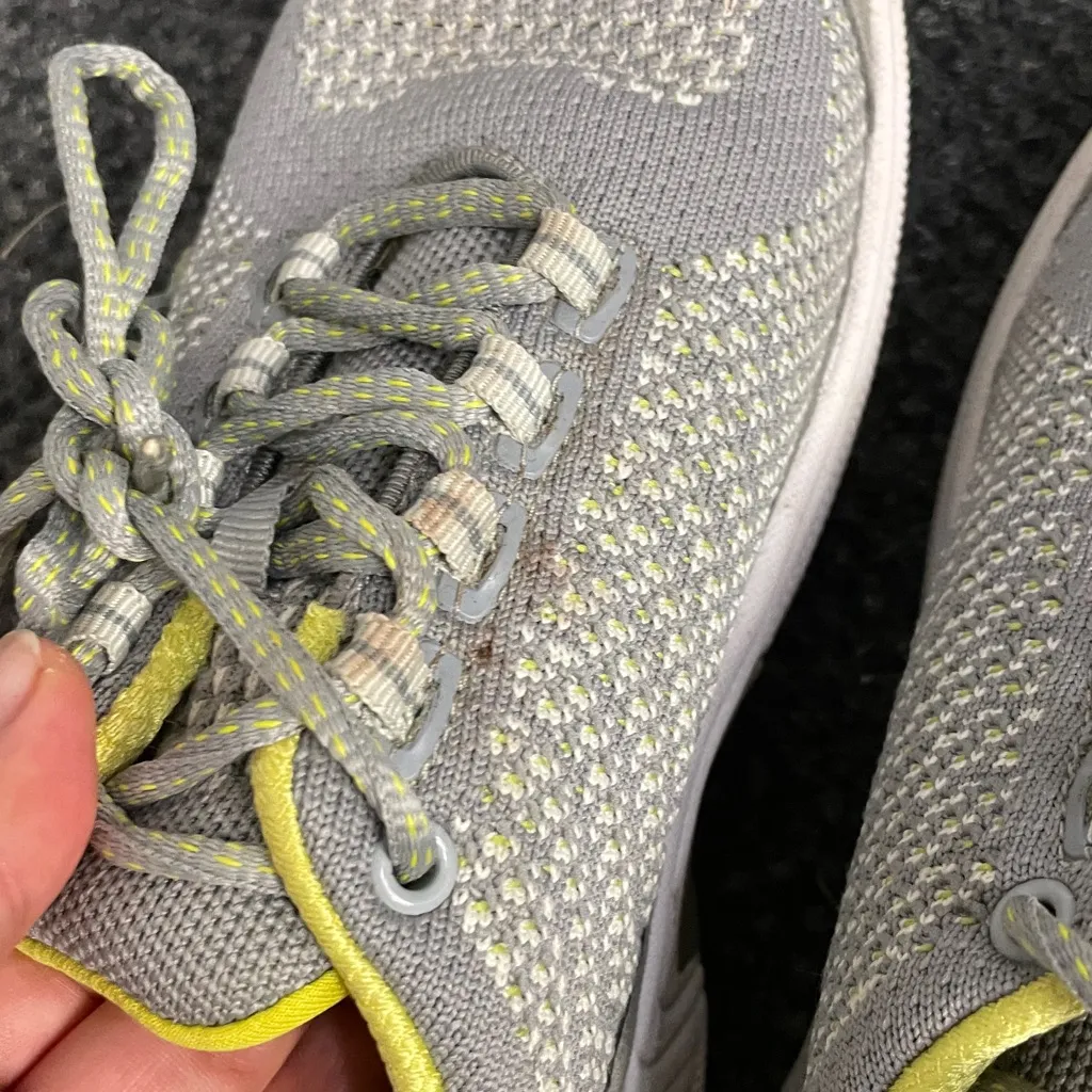 Orthofeet Coral Women's Orthopedic Gray Knit Shoes Size 7.5 Orthotic Comfy - Image 3