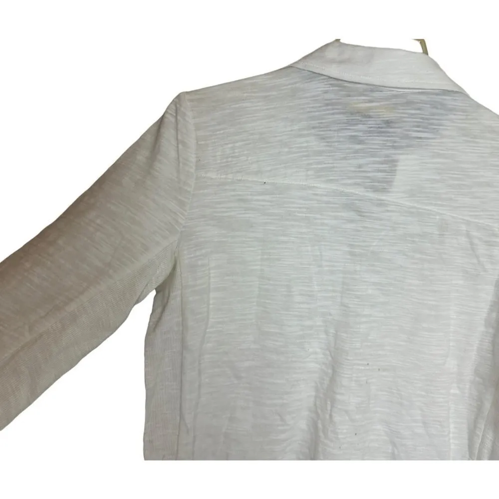 Jones New York Women's Color Ivory Size Small New Sku 2372 - Image 9