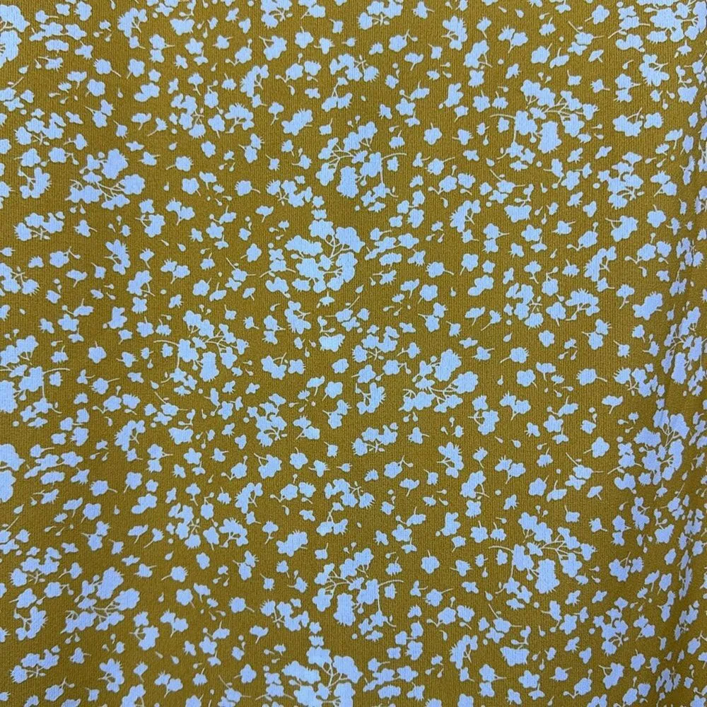 Timeson Women's Casual Chiffon V Neck 3/4 Sleeve Blouse Tops Sz XL White - Image 8