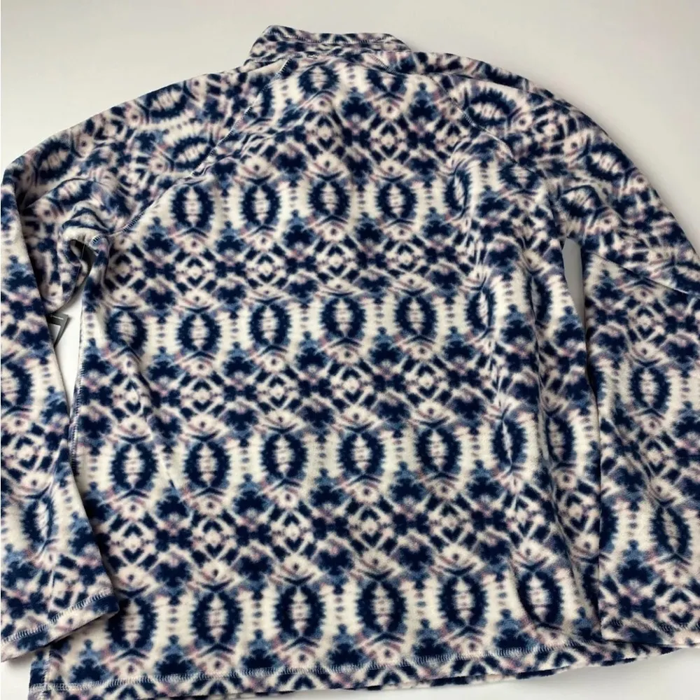 Eddie Bauer Quest 1/4 Zip Pull Over Sapphire Raglan NWT Size XL MSRP $80 - Image 10