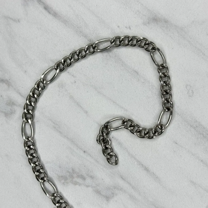 Western Concho Silver Tone Metal Chain Link Belt One Size (OS) ✨ - Image 11