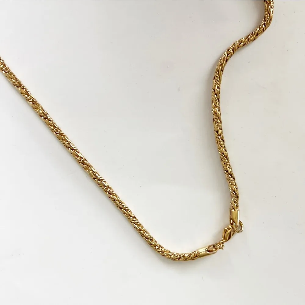 Monet Gold Rope Tied Necklace - Image 6