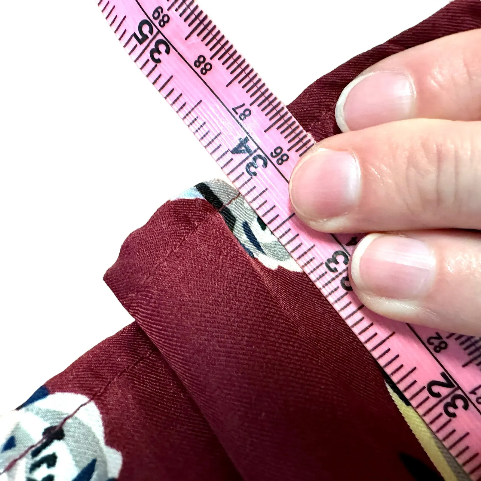 Red Floral Mini Dress - Image 10