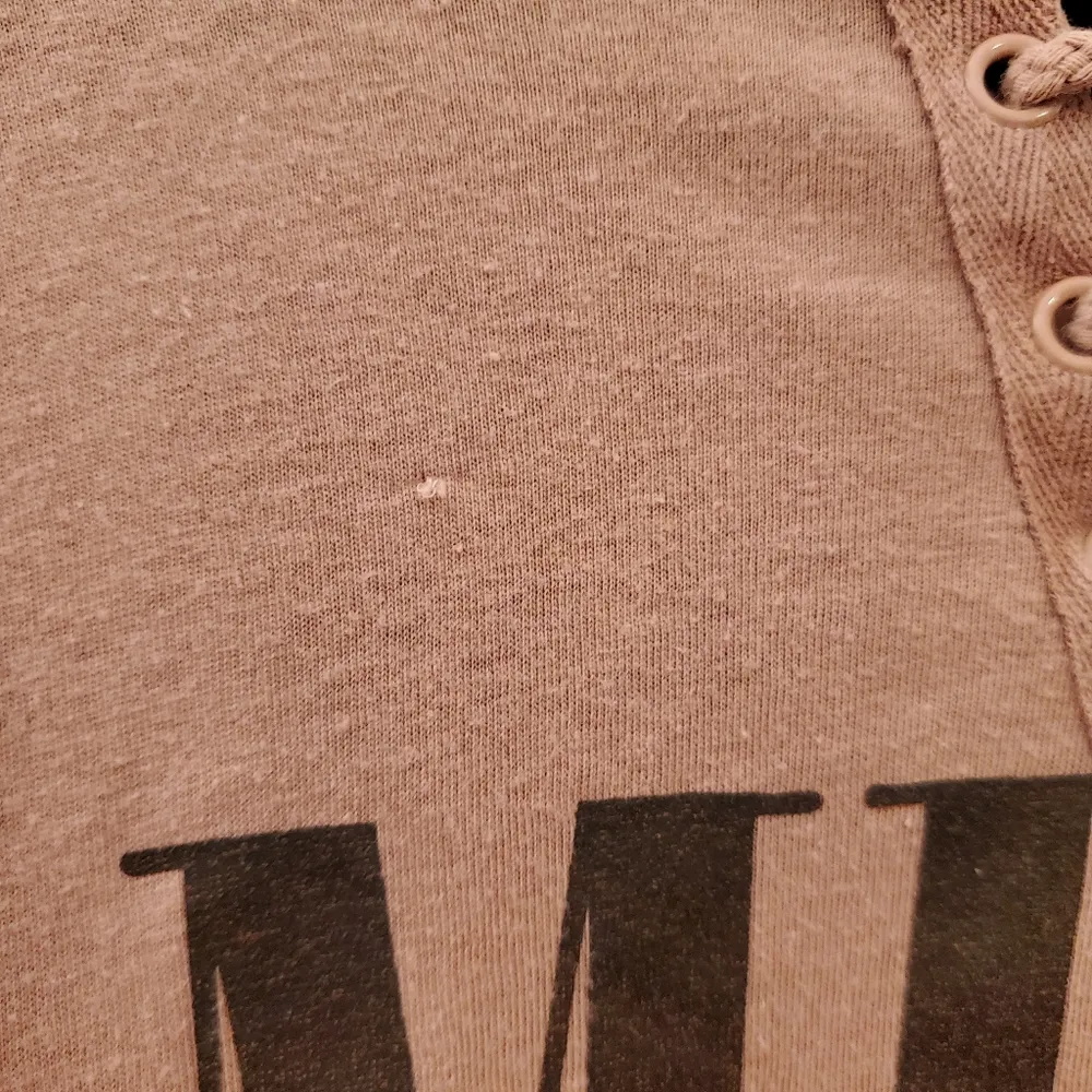 Disney Minnie Mouse Pink Lace Up Graphic T Shirt M - Image 4