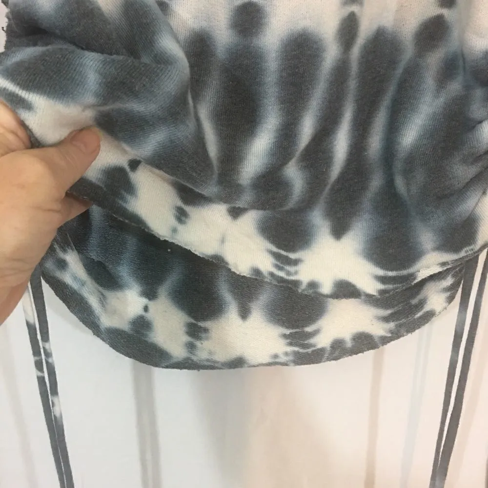 Young Fabulous & Broke Tie Dye Hoodie Sweatshirt With Ties Size XS - Image 5