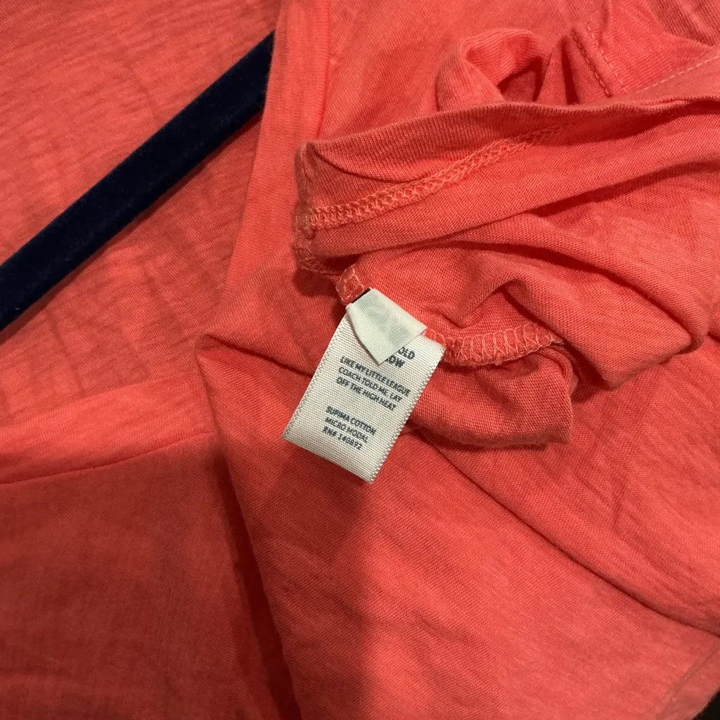 Marine Layer Women's Coral V-Neck Top XS - Image 3