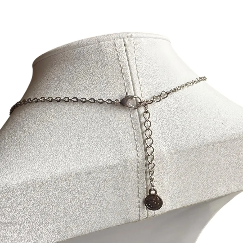 Rocawear Silver Statement Necklace - Image 3