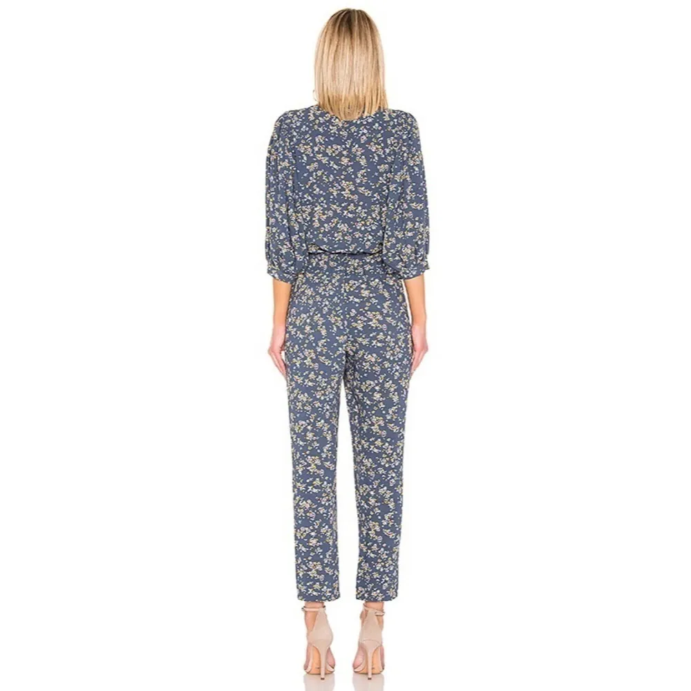 NWT 1.State Retro Bloom Wrap Jumpsuit - Image 3