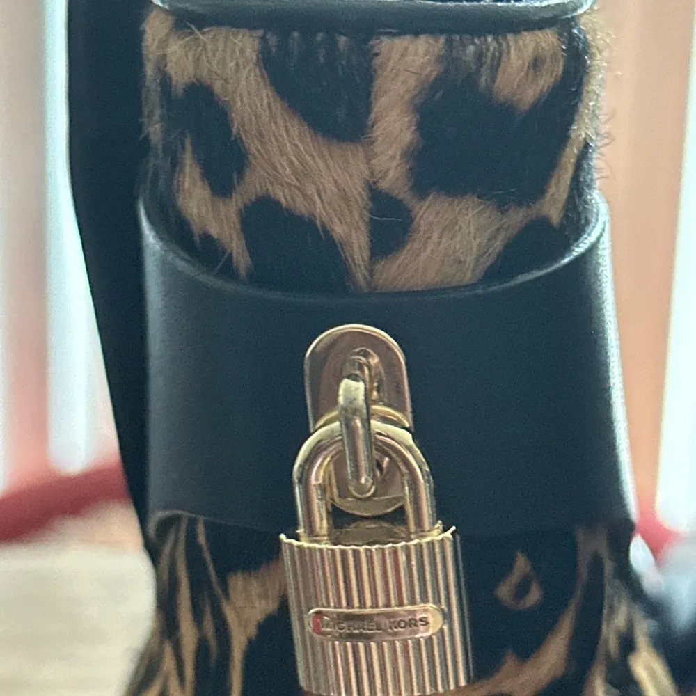 Leopard Print Ankle Boots - Image 4