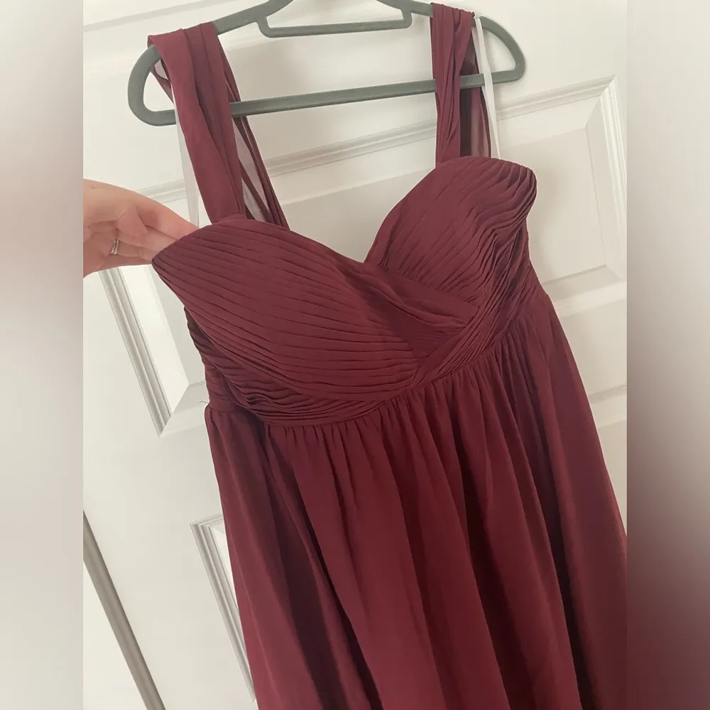 Revelry Kennedy Maternity Dress Red Size 12 - Image 5