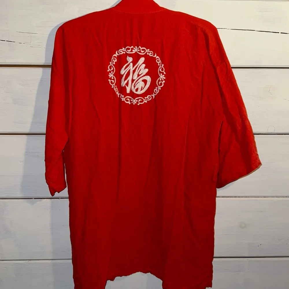 Chin may EMB cardigan Orange Size M - Image 2