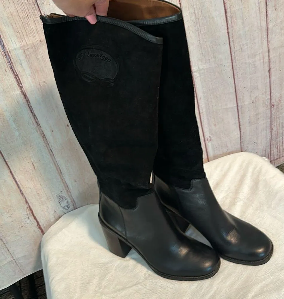 NWOT Franco Sarto Rivet Tall Boot - Image 3