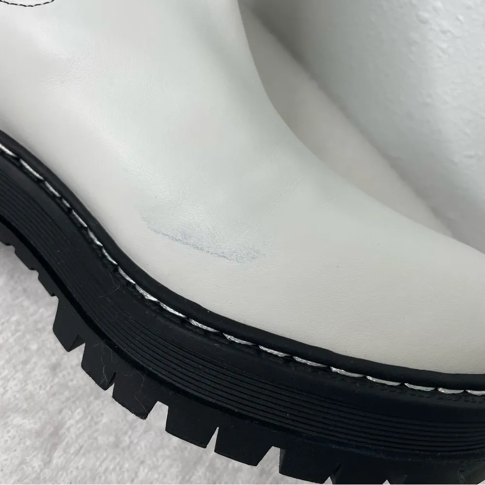 NWOB Marc Fisher Patrick Chelsea Boot in White size 8 - Image 10