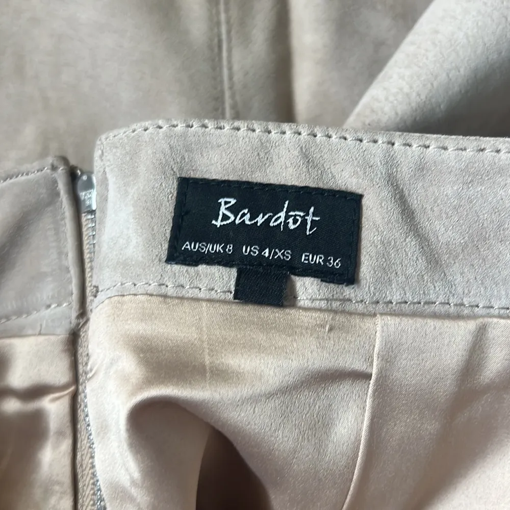 Bardot Leather Mini Skirt Size 4 - Image 8