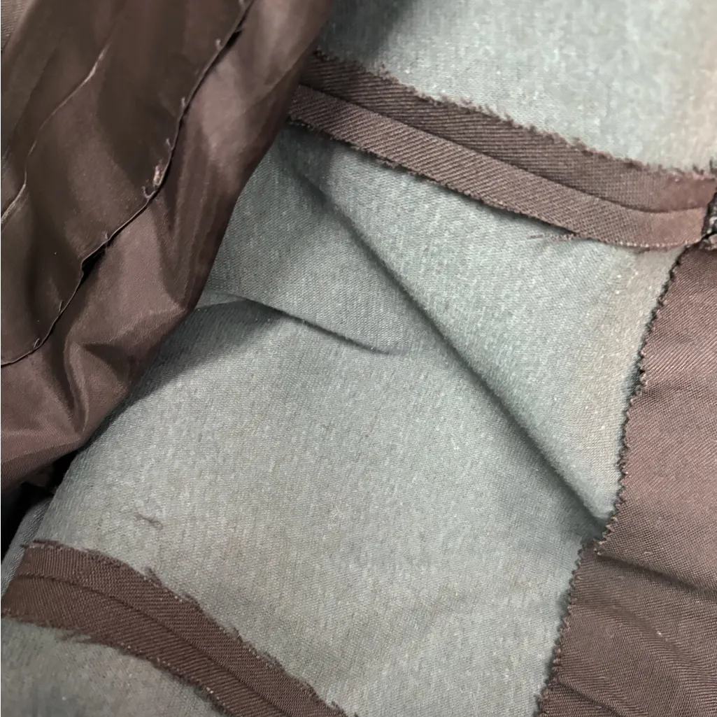 Vintage Belk’s Black Long Button Front Winter Coat Fits Modern Size 10 EUC - Image 7