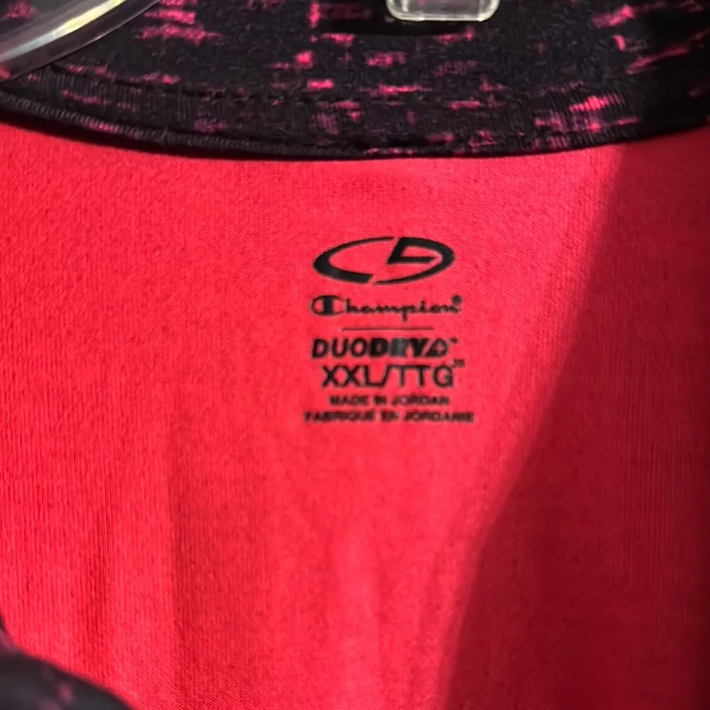 Champion Duo Dry Womens Medium 1/4 Zip Long Sleeve Pullover Black Size XXL - Image 3