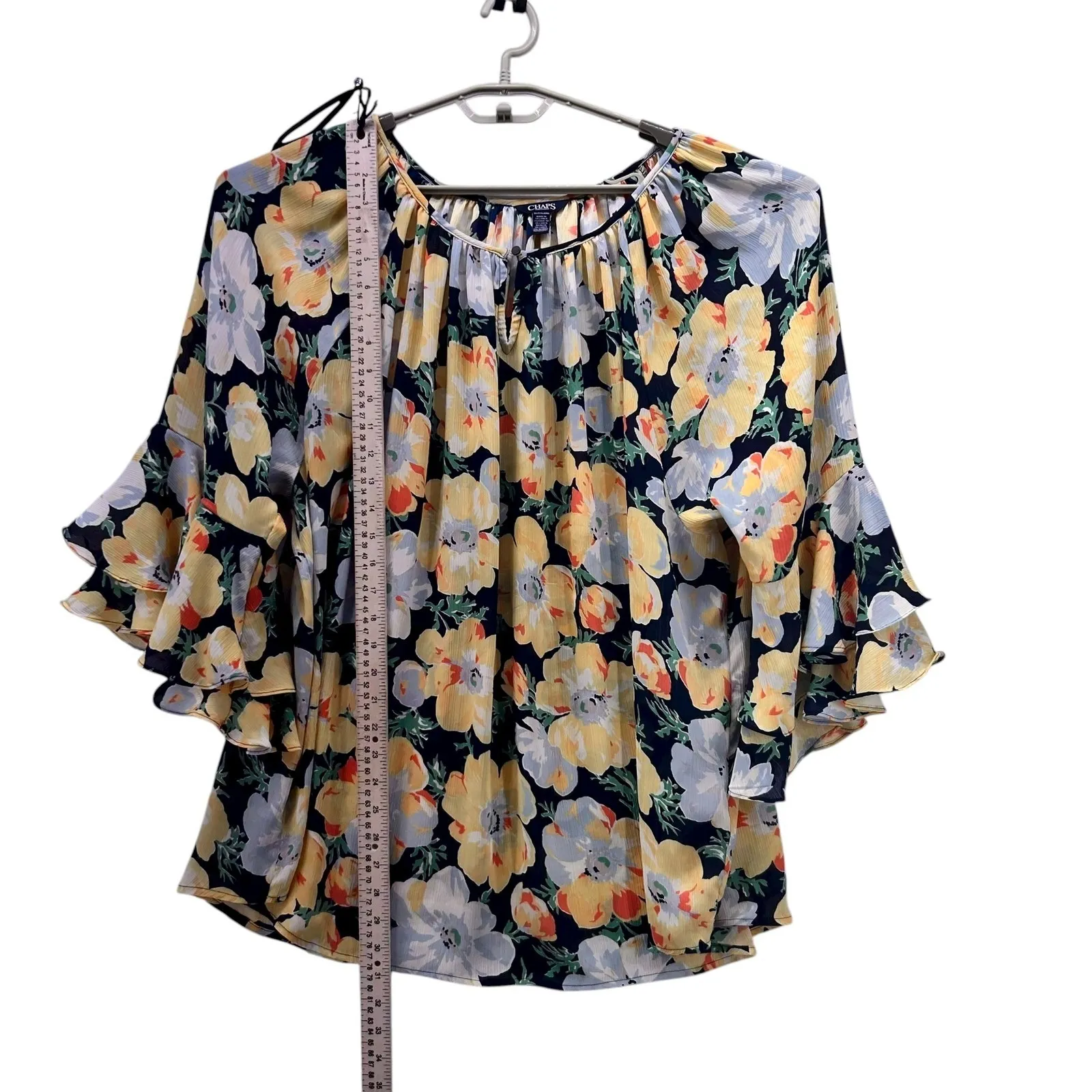 Chaps Floral Fairy Top‎ 3X - Image 11