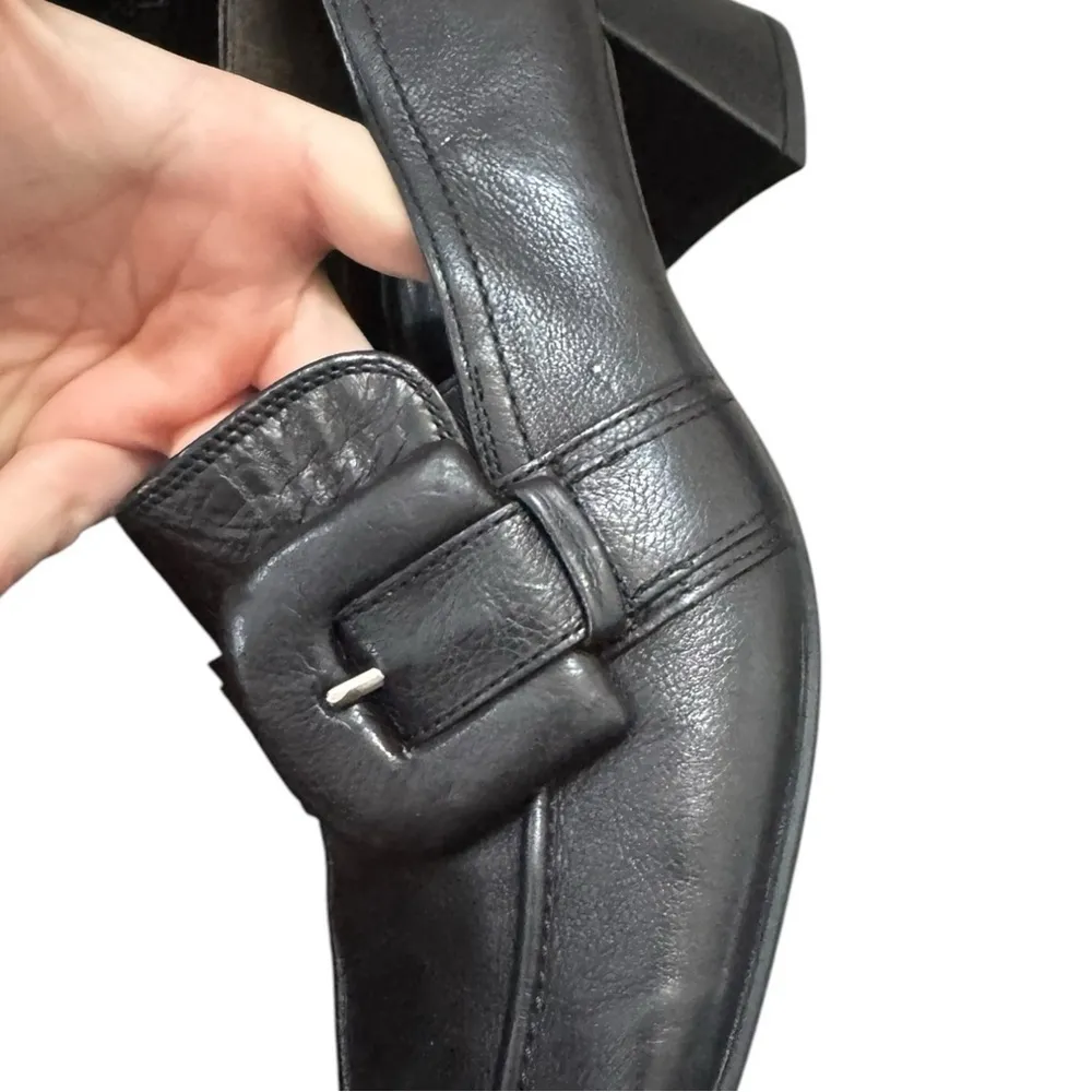 Paul‎ Green Robin Heels Buckle Chunky Black UK 5 US 7.5 - Image 6