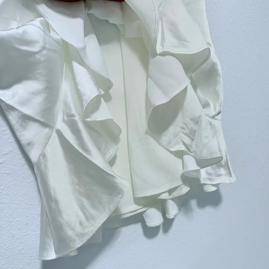 Hello Molly Elegant White Mini Dress - Image 13