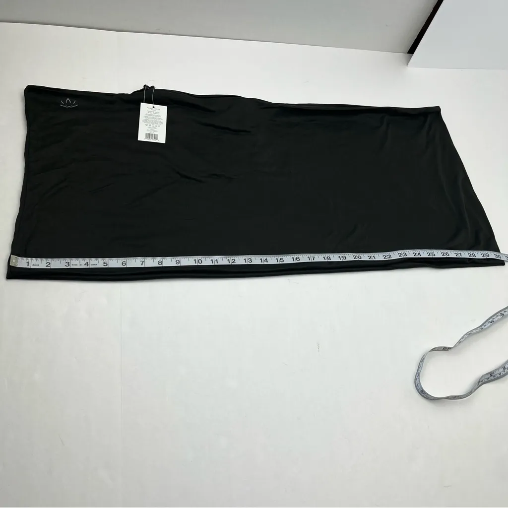 Beyond Yoga Pocket Infinity Scarf Black Zipper Pocket Athletic FabFitFun NEW‎ - Image 8