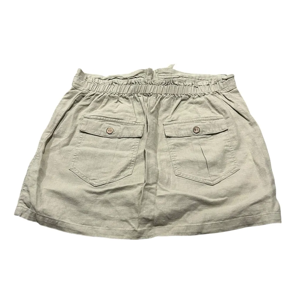 VINTAGE HAVANA linen blend skirt - Image 4