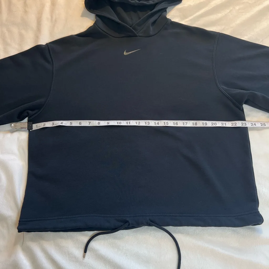 Nike women’s black ‎ Hoodie Sweater Size  Small “oversize “ - Image 5