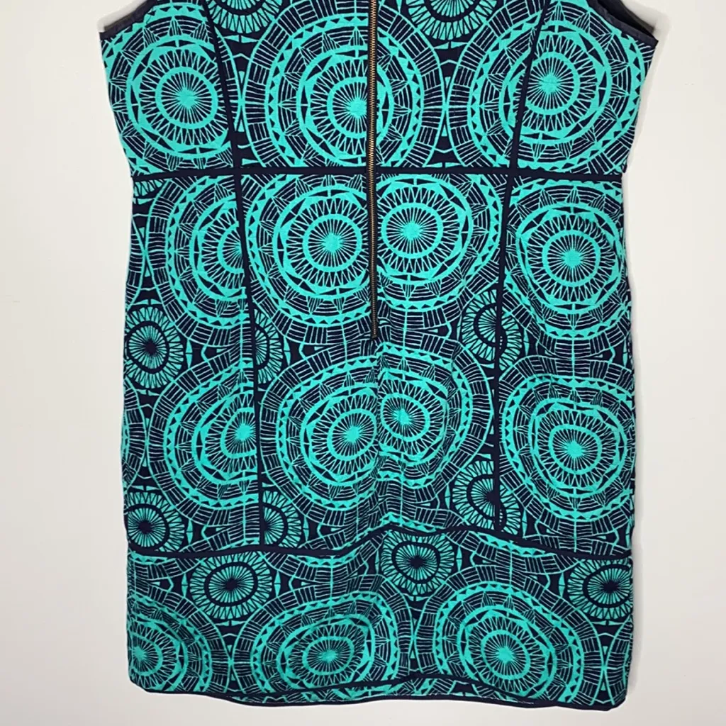 Taylor for a Pea in the Pod maternity dress sz L Blue - Image 8