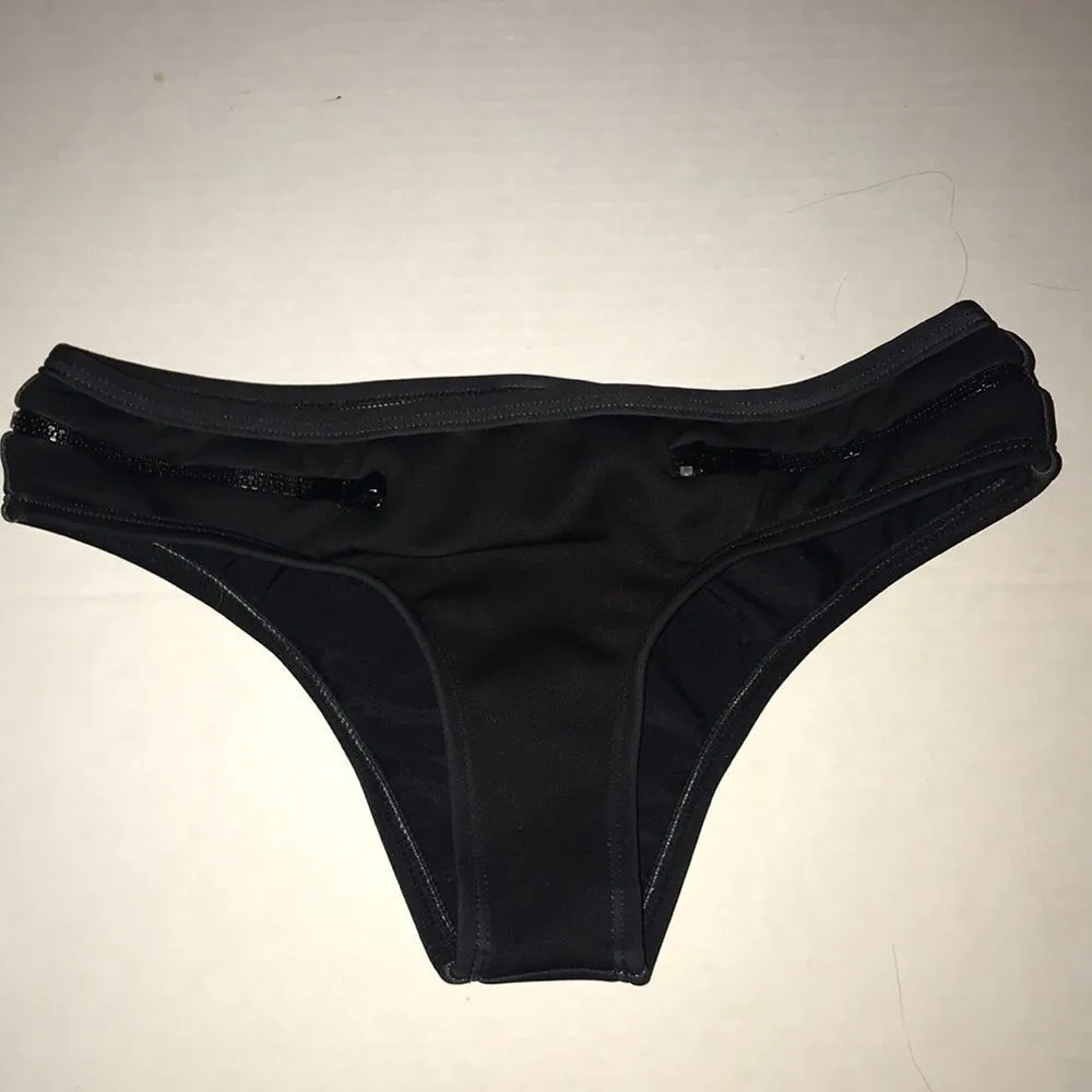 WILDFOX Zipper Cheeky Brief Hipster Bottom‎ nwot - Image 2