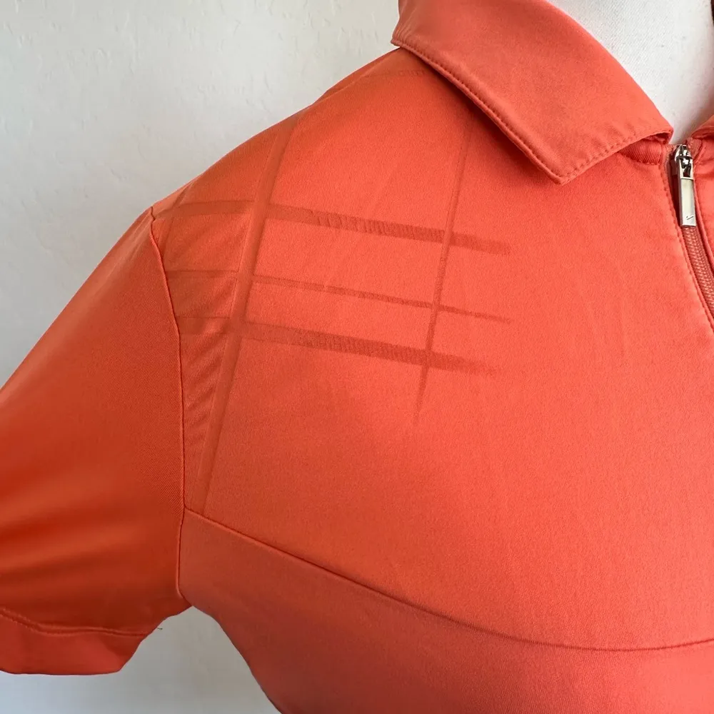 Nike Golf Coral Half-Zip Shirt - Image 3