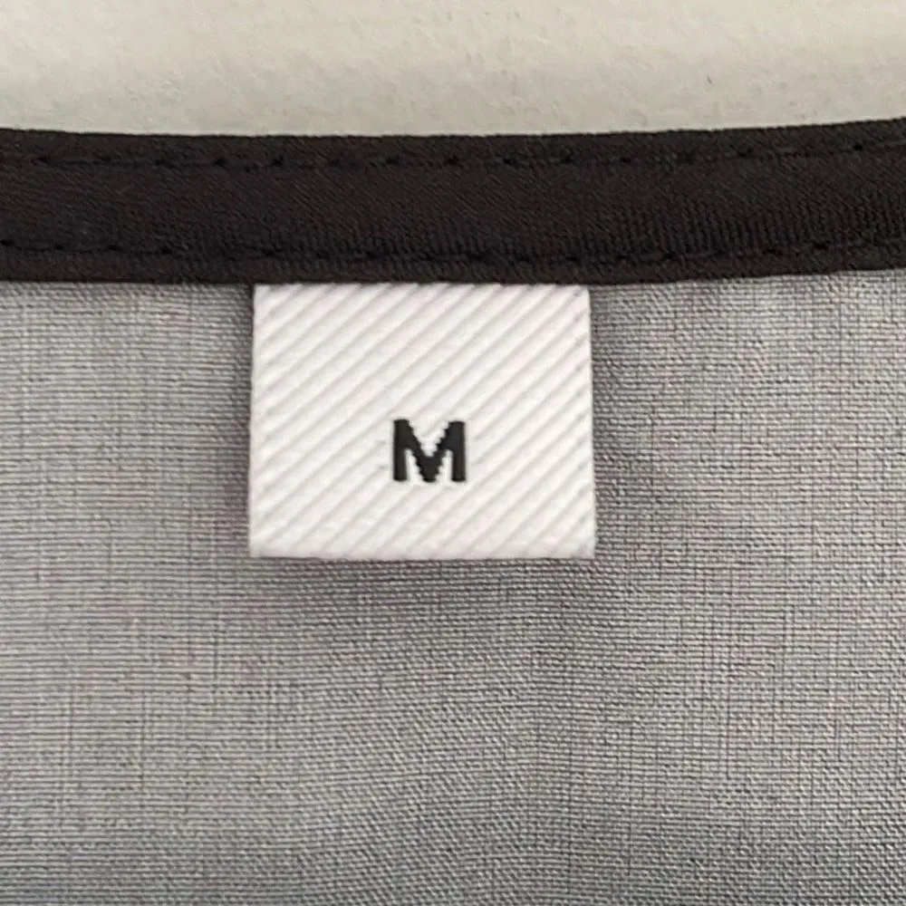 Made with Love Short Sleeve Pullover Blouse Black Turquoise Floral Size Medium‎ - Image 5