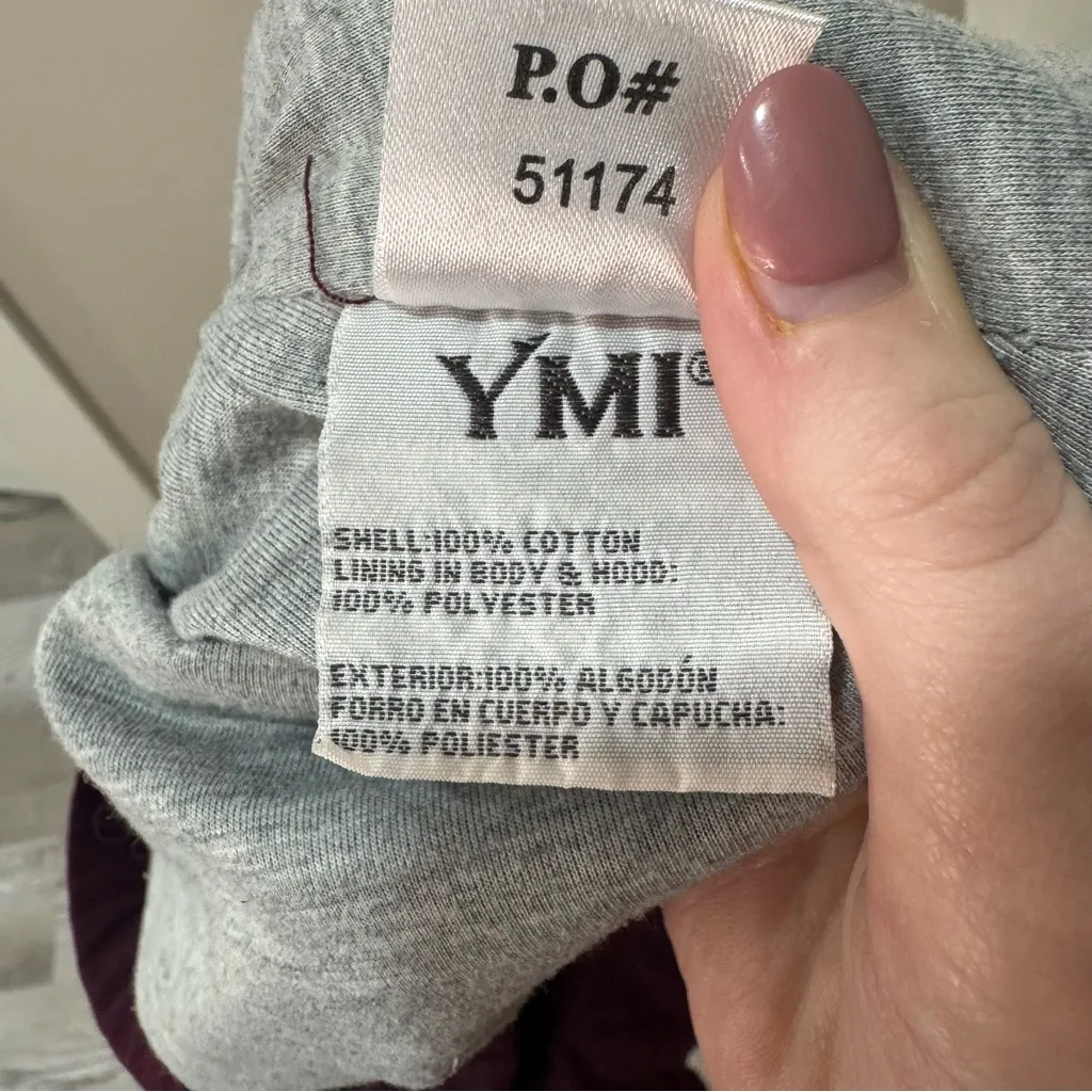 Maroon jacket YMI small - Image 5