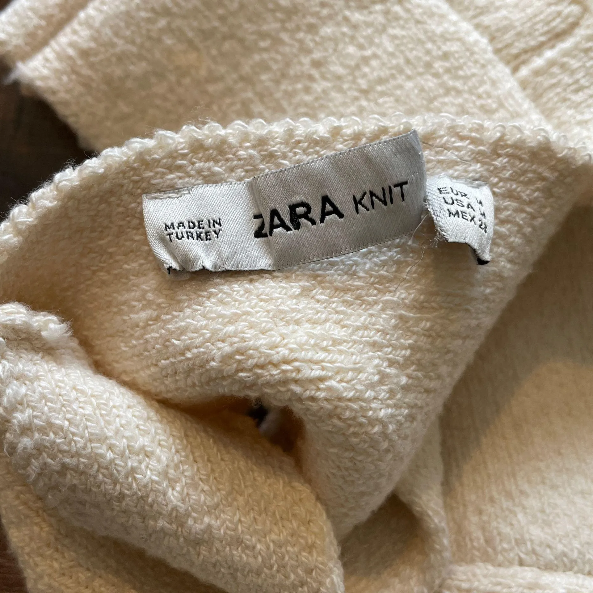 ZARA Ribbed Knit Crop Top - Image 4