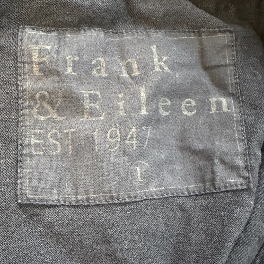 FRANK & EILEEN Nicole Popover Henley Mini Dress Black Shirtdress $188 Flaw - Image 4