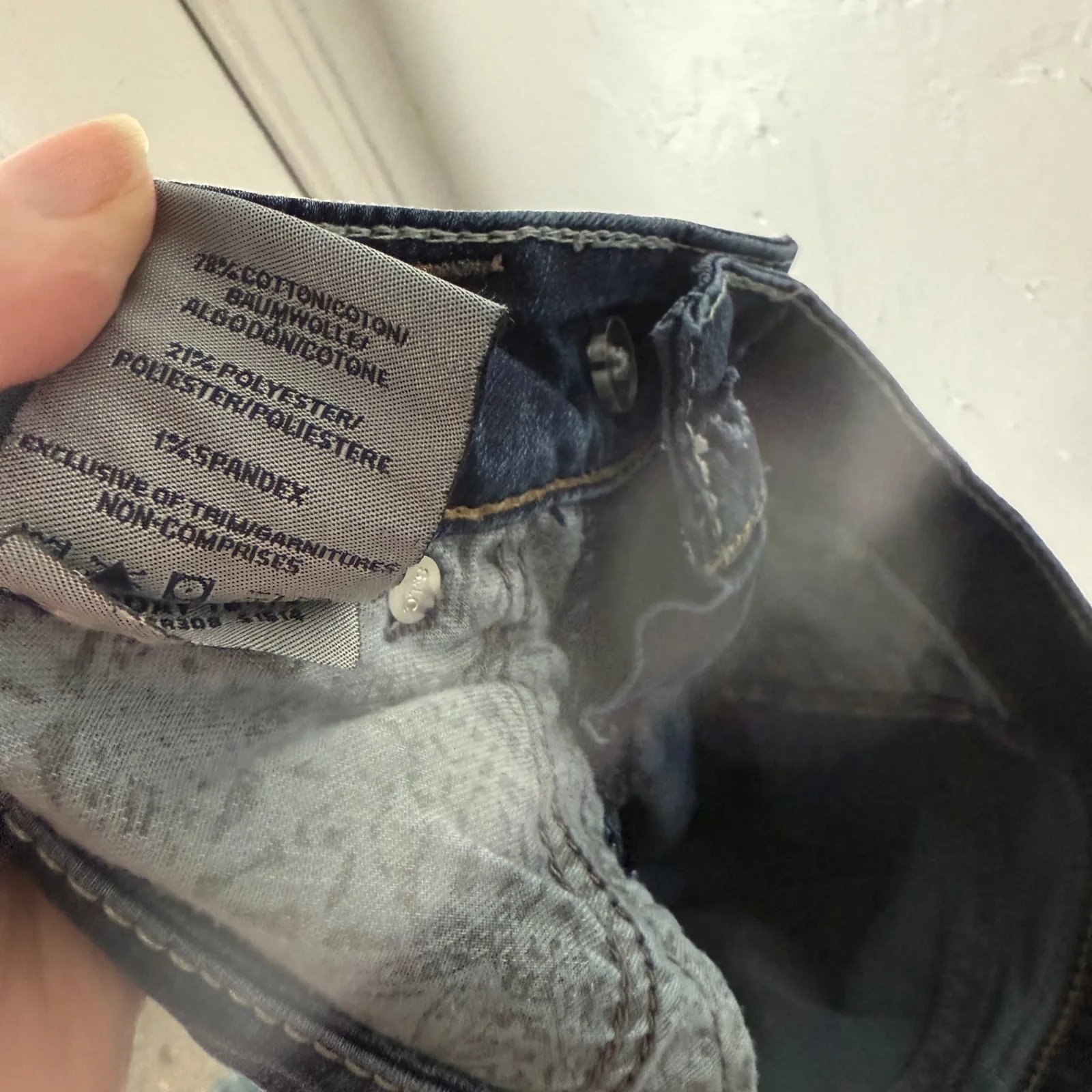 Silver Jeans Co Tuesday Bootcut Jeans Women's W26 L33 Tall Embellished Pockets - Image 11