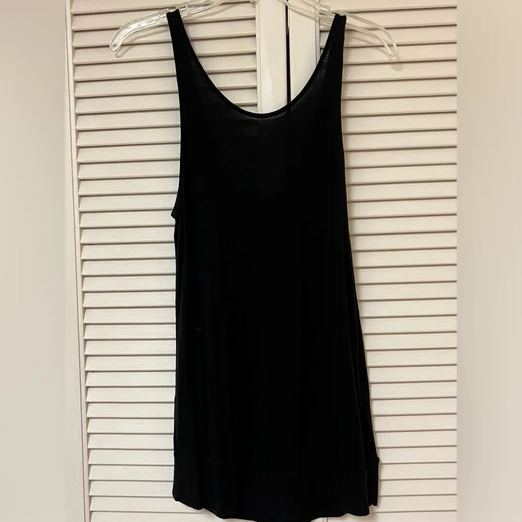 NEW YORK & CO, Women's Black Rayon Tank Top - Size Medium - EUC - Image 2