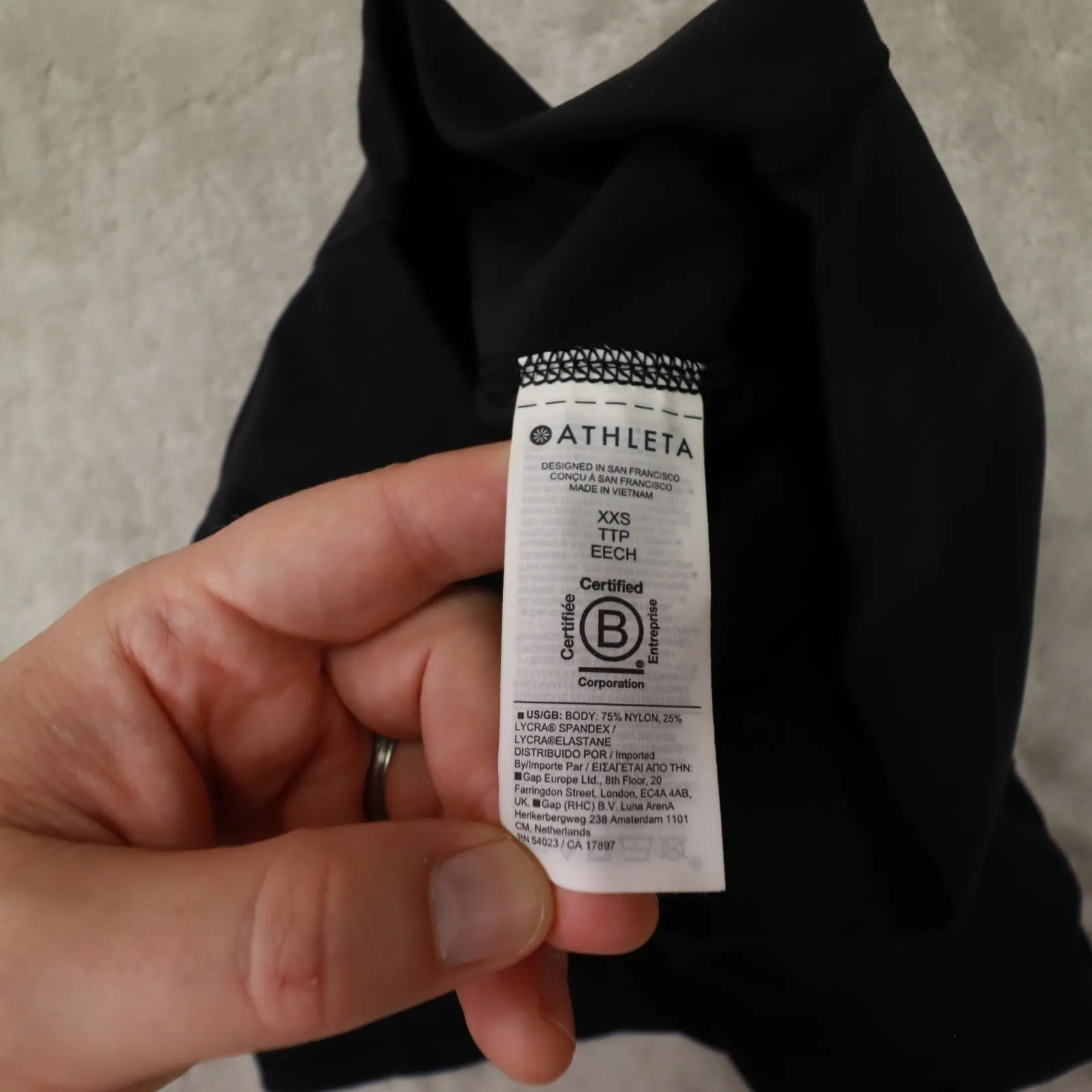 ATHLETA Salutation Stash Pocket 16.5" Skort Black Size XXS 837435 Tennis - Image 7