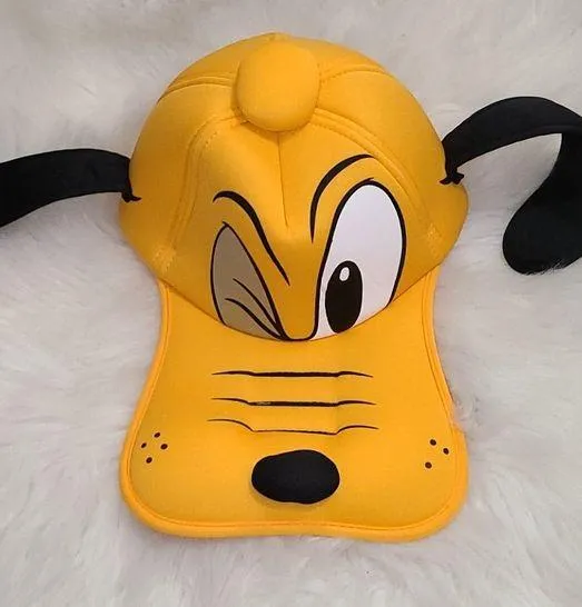 Disney Parks Pluto Novelty Foam 3D Hat and Pen Clip On Keychain Limited Release - Image 4
