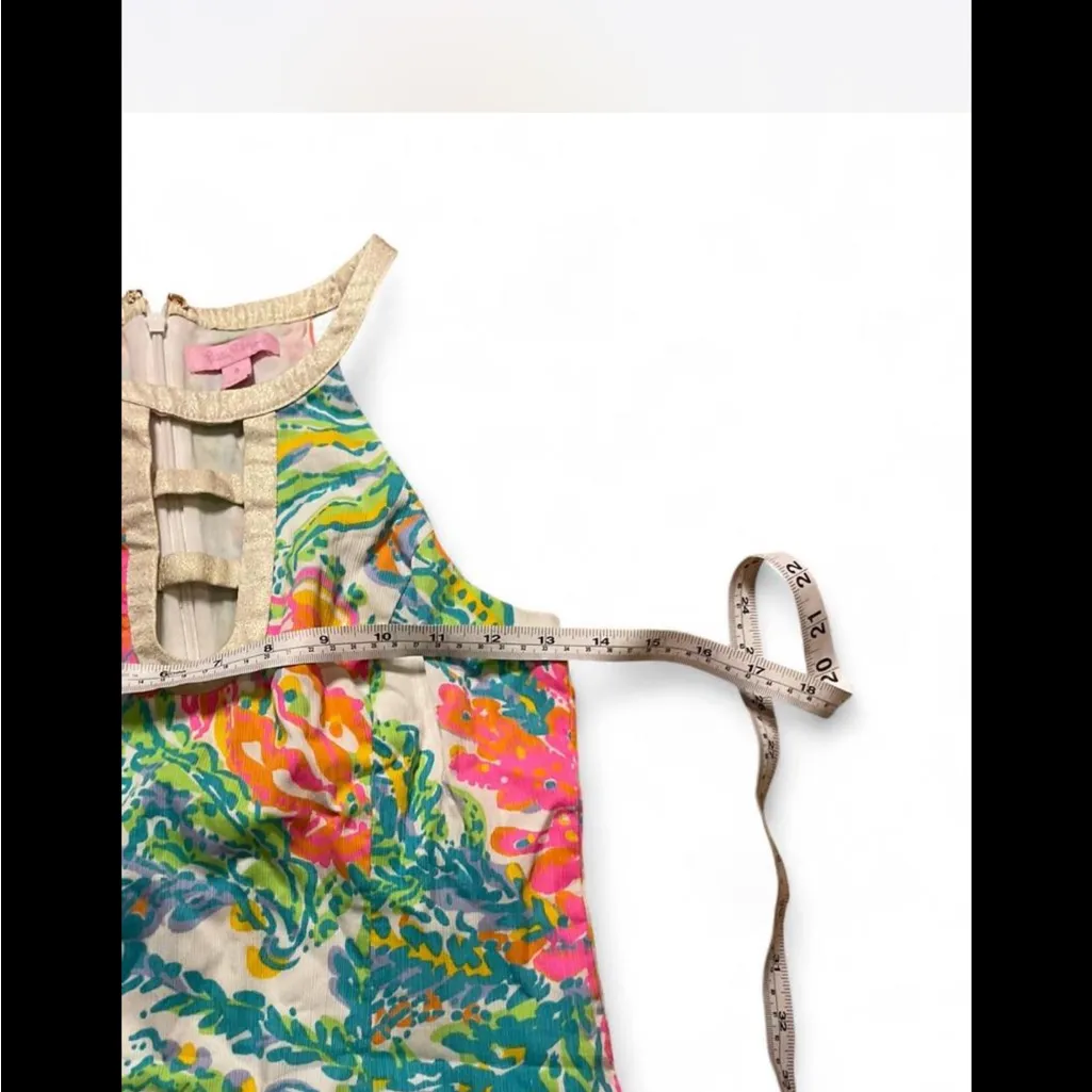 Lilly Pulitzer Ginny palm‎ beach mini dress - Image 3