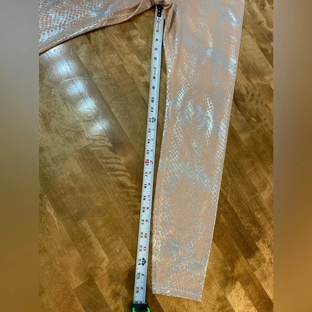 GOOD AMERICAN‎ Python Print Foul Leggings Size 3 Athletic LIKE NEW - Image 10