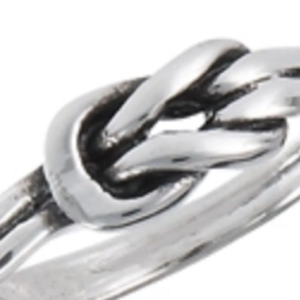 Sterling Silver Knot Ring Size 5 Jewelry NWT - Image 2