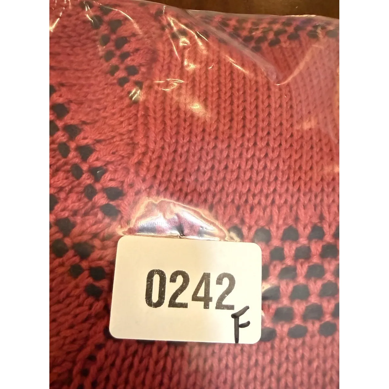 Chicos 3 US XL Red Black Button Cardigan‎ Knit Flare Sleeve Travel Career Preppy - Image 12