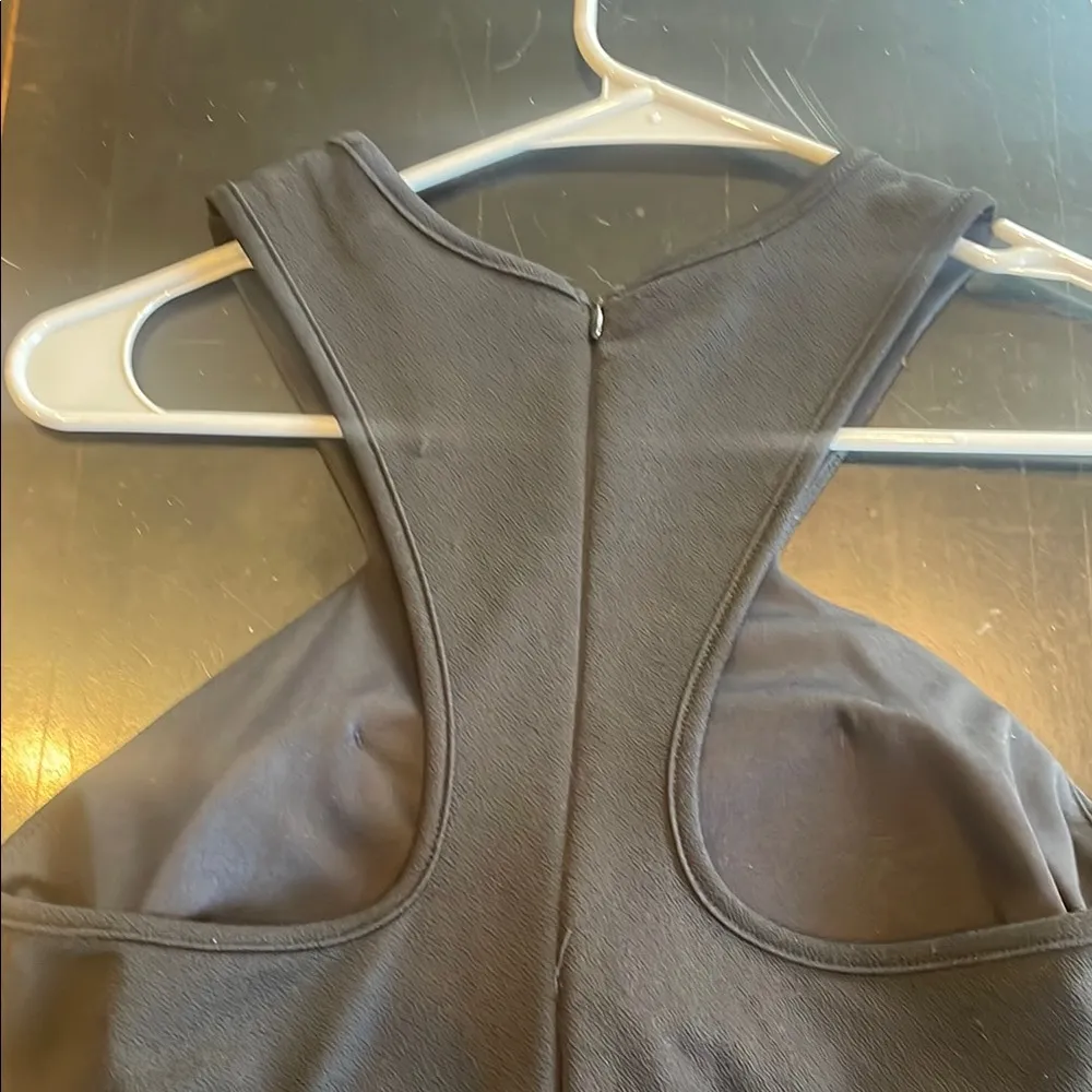 Black Halter Dress with Silver Eyelets cut out sides -sexy - Image 5