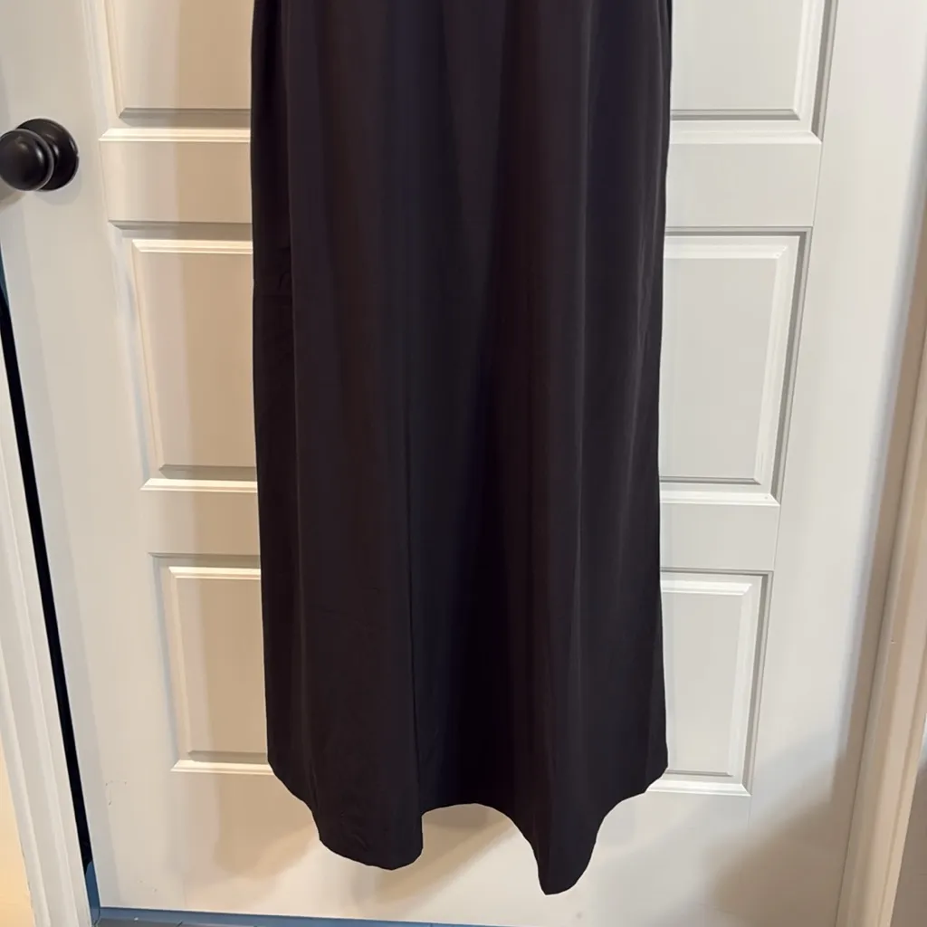 Soma Everstretch Relaxed Travel Bra Midi Dress Black string straps cups XS NWT - Image 6